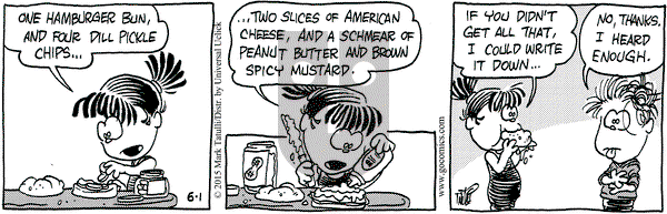 Heart of the City on Monday June 1, 2015 Comic Strip