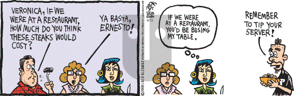 La Cucaracha on Saturday August 16, 2008 Comic Strip