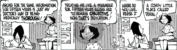 Rose is Rose on Friday August 9, 2002 Comic Strip