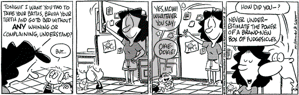 Baby Blues on Wednesday August 25, 1999 Comic Strip