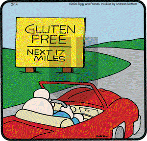 Ziggy on Friday February 14, 2020 Comic Strip