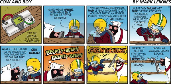 Cow and Boy Classics on Sunday March 11, 2007 Comic Strip