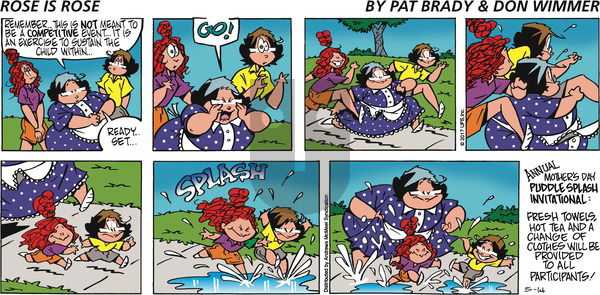 Rose is Rose on Sunday May 14, 2017 Comic Strip