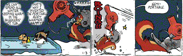 Over the Hedge on Tuesday January 3, 2012 Comic Strip