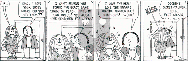 Cathy Classics on Saturday April 26, 2025 Comic Strip