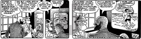 Alley Oop on Saturday July 26, 1947 Comic Strip