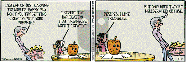 Grand Avenue on Thursday October 25, 2012 Comic Strip