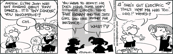 Soup to Nutz - Old on Wednesday January 30, 2008 Comic Strip