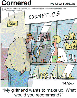 Cornered on Friday March 28, 2014 Comic Strip