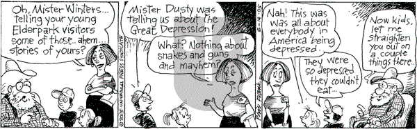 The Elderberries on Tuesday June 14, 2005 Comic Strip