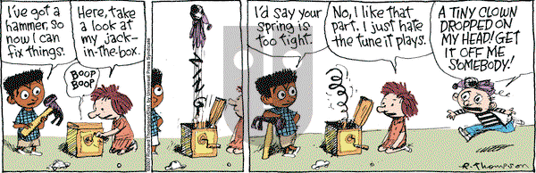Cul de Sac on Thursday October 4, 2007 Comic Strip