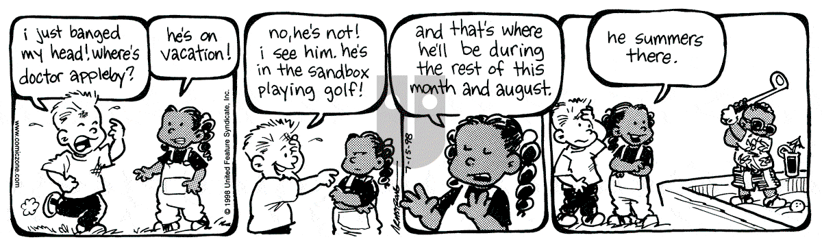JumpStart - Wednesday July 15, 1998 Comic Strip