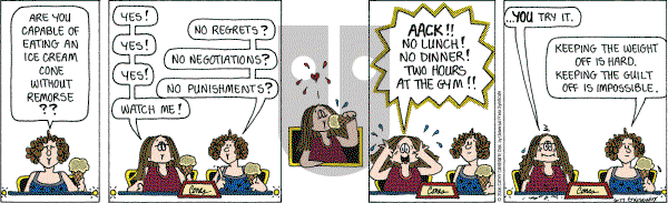 Cathy Classics - Saturday June 17, 2006 Comic Strip