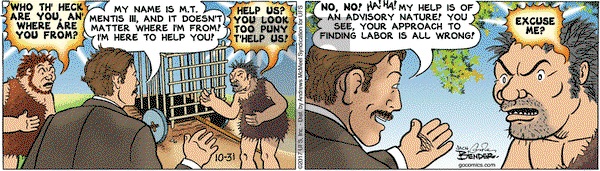 Alley Oop on Tuesday October 31, 2017 Comic Strip