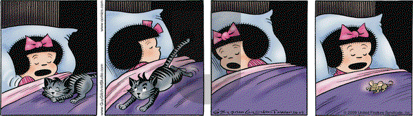 Nancy on Friday April 17, 2009 Comic Strip