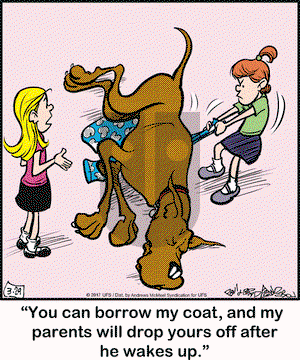Marmaduke on Wednesday March 29, 2017 Comic Strip