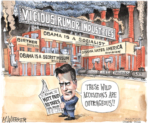 Matt Wuerker on Thursday August 16, 2012 Comic Strip