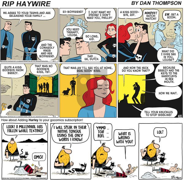 Rip Haywire on Sunday November 29, 2020 Comic Strip