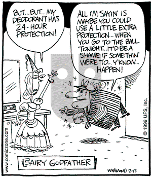 Reality Check on Saturday February 13, 1999 Comic Strip