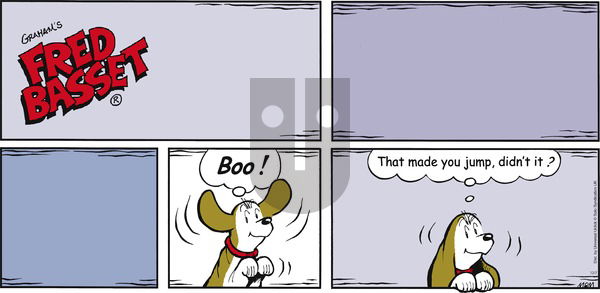 Fred Basset - Sunday December 7, 2014 Comic Strip