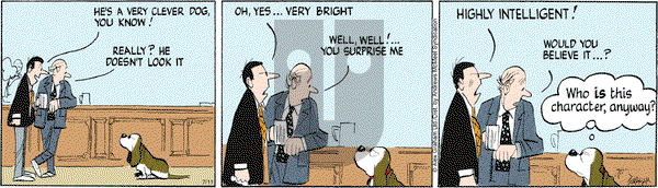 Fred Basset on Friday July 11, 2025 Comic Strip