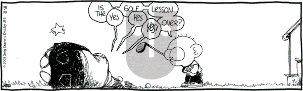 The Buckets on Saturday August 30, 2008 Comic Strip