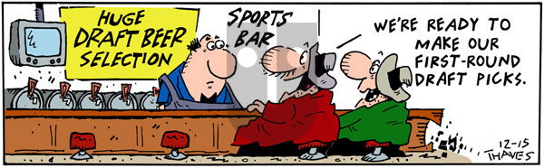 Frank and Ernest on Friday December 15, 2000 Comic Strip