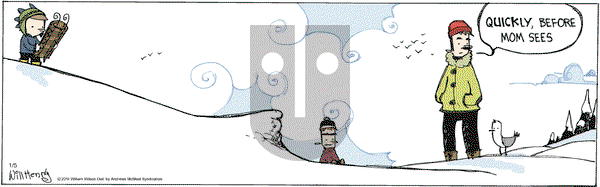 Wallace the Brave on Saturday January 5, 2019 Comic Strip