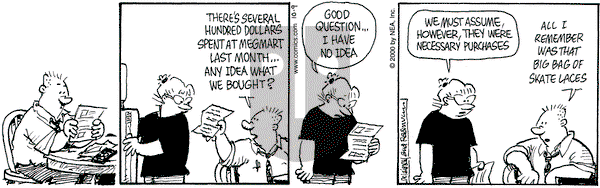 Betty on Monday October 9, 2000 Comic Strip