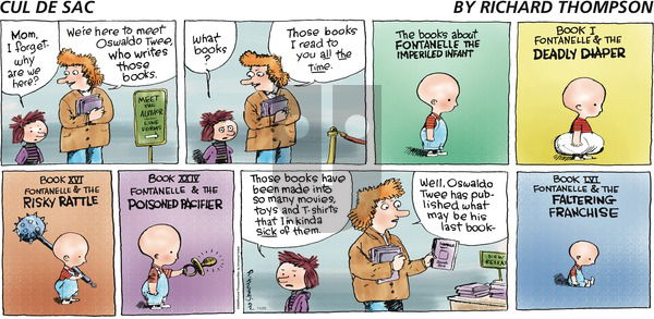 Cul de Sac on Sunday November 22, 2009 Comic Strip
