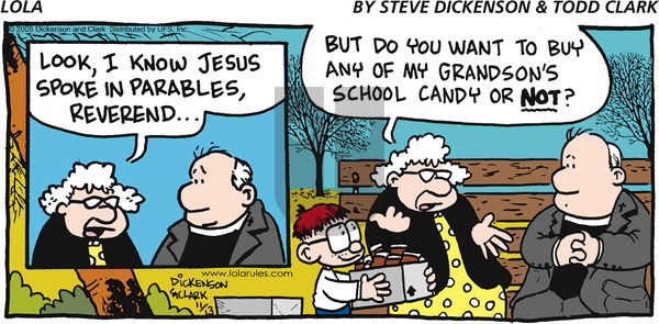 Lola on Sunday November 13, 2005 Comic Strip