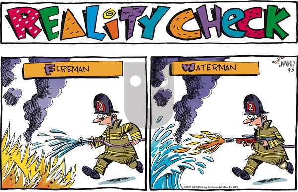 Reality Check - Sunday April 5, 2020 Comic Strip