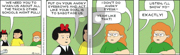 Nancy on Saturday April 12, 2025 Comic Strip