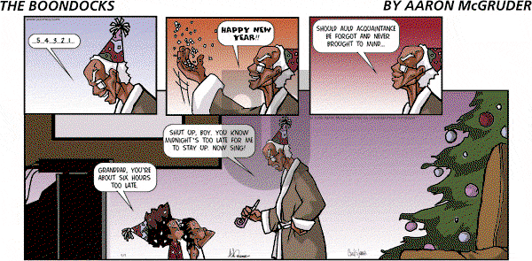 The Boondocks on Sunday August 4, 2013 Comic Strip