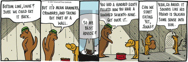 Overboard on Wednesday October 17, 2007 Comic Strip