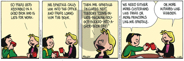 Frazz on Friday January 28, 2005 Comic Strip