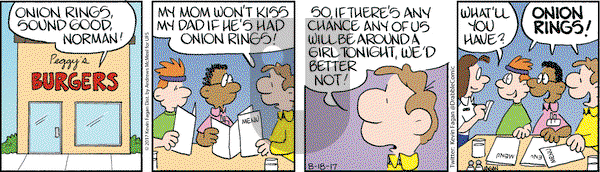 Drabble on Friday August 18, 2017 Comic Strip