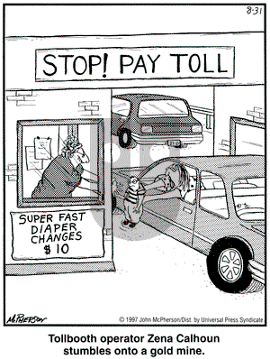 Close to Home on Saturday August 31, 2002 Comic Strip