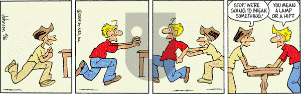 Arlo and Janis on Wednesday April 15, 2009 Comic Strip