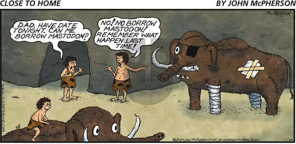 Close to Home on Sunday March 31, 2024 Comic Strip