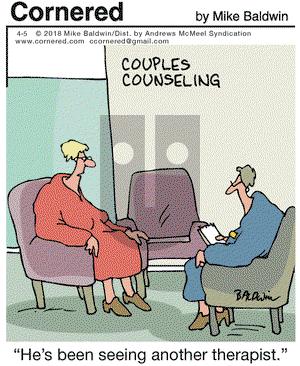 Cornered on Thursday April 5, 2018 Comic Strip