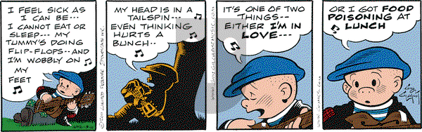 Nancy on Tuesday April 19, 2011 Comic Strip
