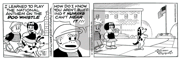 Nancy on Friday February 20, 1998 Comic Strip