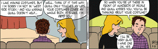 Luann on Tuesday March 2, 2010 Comic Strip