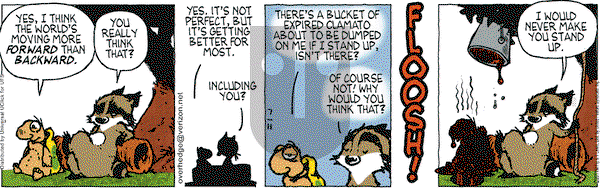Over the Hedge on Monday July 11, 2011 Comic Strip