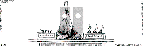 Non Sequitur on Friday May 24, 2002 Comic Strip