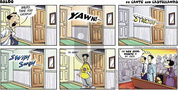 Baldo on Sunday September 24, 2000 Comic Strip