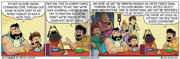 AJ and Magnus - Wednesday August 10, 2016 Comic Strip