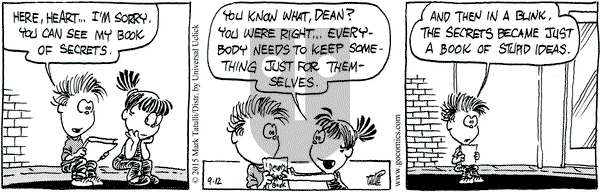 Heart of the City on Saturday September 12, 2015 Comic Strip