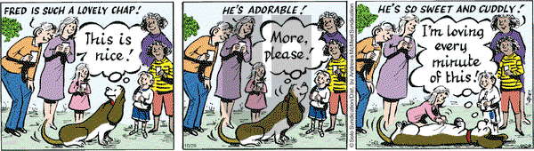 Fred Basset - Friday October 29, 2021 Comic Strip